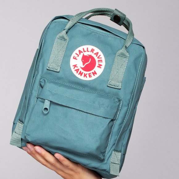 kanken mini backpack frost green